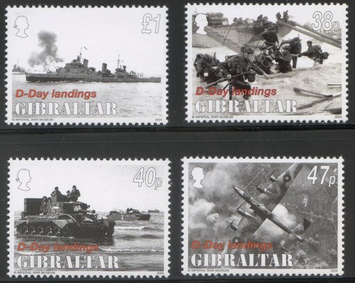 Gibraltar 2004 mnh wwii - gibraltar, wwii*